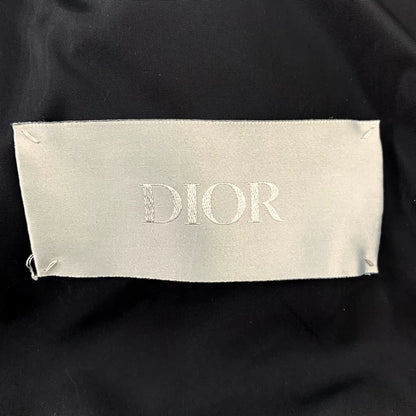 Dior Brown Logo Padded Collar Jacket