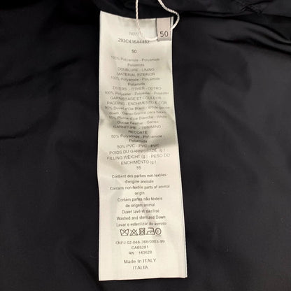 Dior Brown Logo Padded Collar Jacket