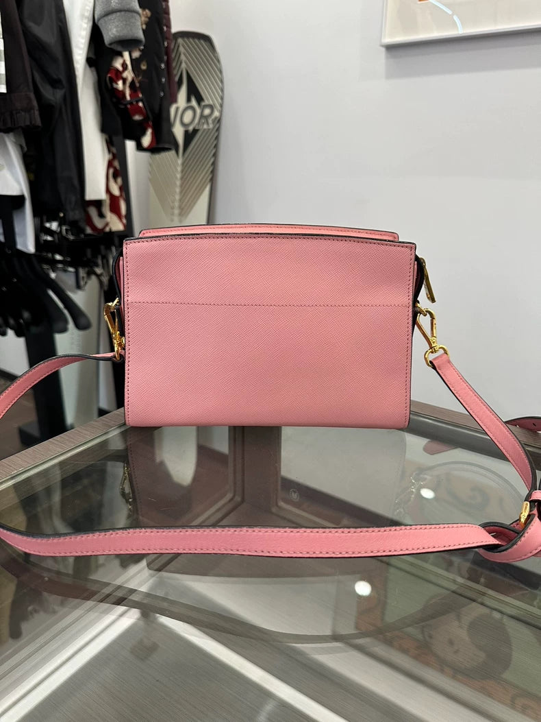 Prada Pink Crossbody Camera Bag