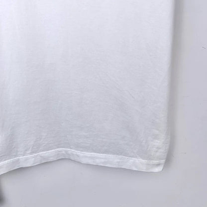 Prada Logo Flower Decor Short Sleeve Tee