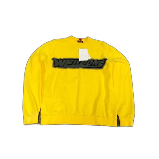 We11done Large Logo Pullover Sweatshirt