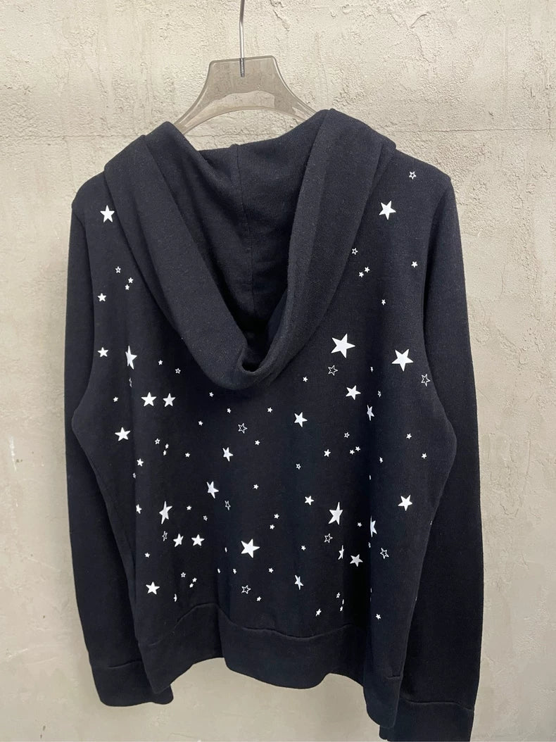 Chrome Hearts Star Zip Hoodie