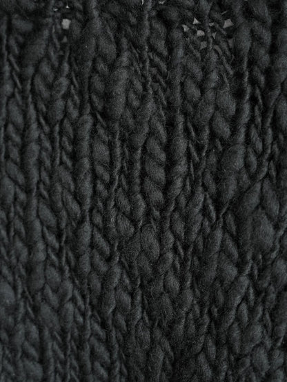 Thick Hand-knit Wool Sweater by Yohji Yamamoto