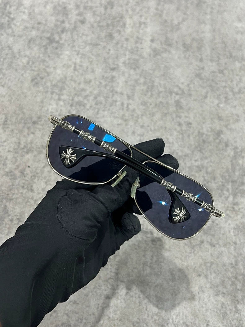 Chrome Hearts Aviator Sunglasses-yf