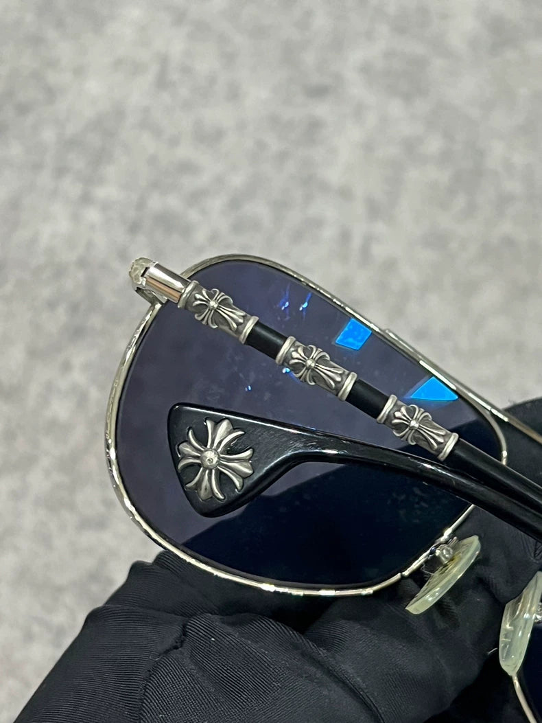 Chrome Hearts Aviator Sunglasses-yf