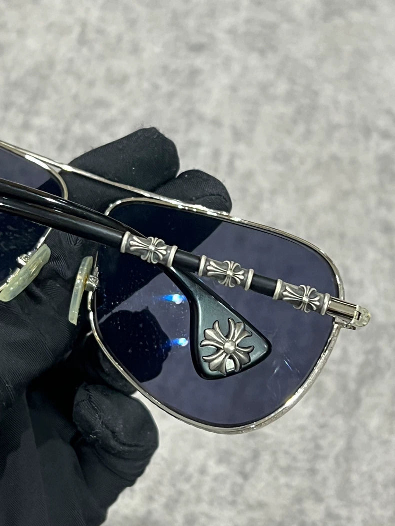 Chrome Hearts Aviator Sunglasses-yf