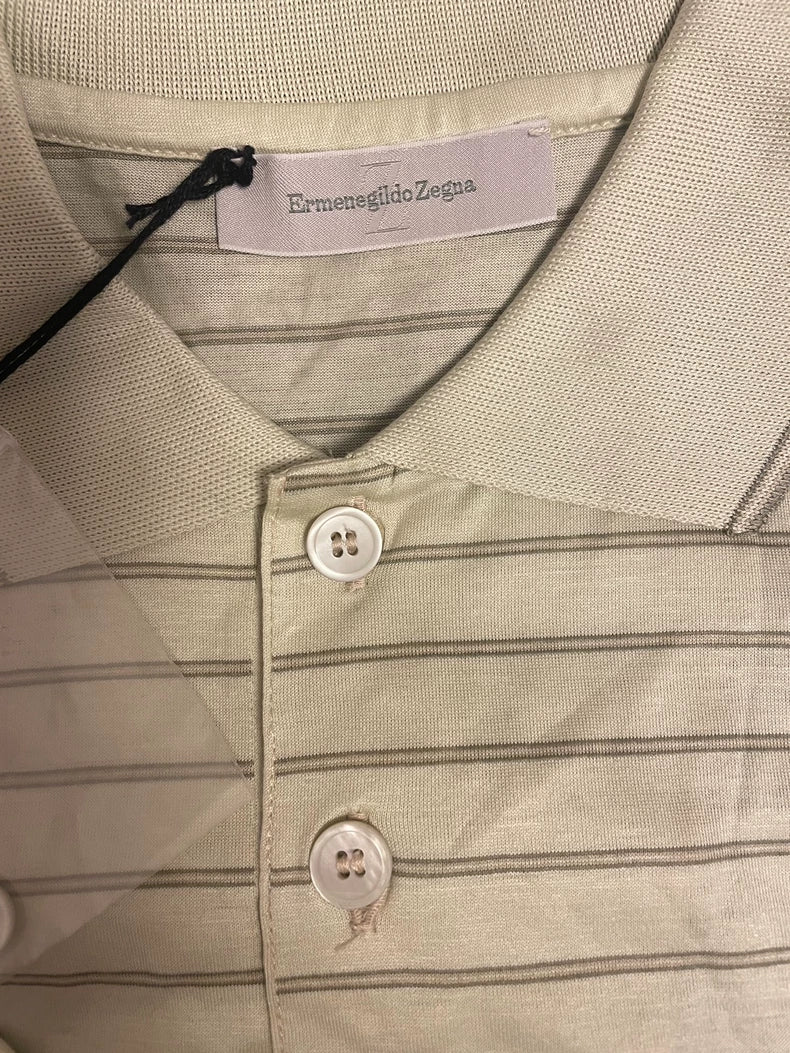 Ermenegildo Zegna Men's Short Sleeve Polo