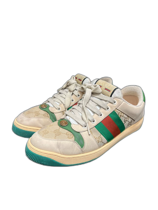 Gucci Vintage Distressed Sneakers Size 8-zp