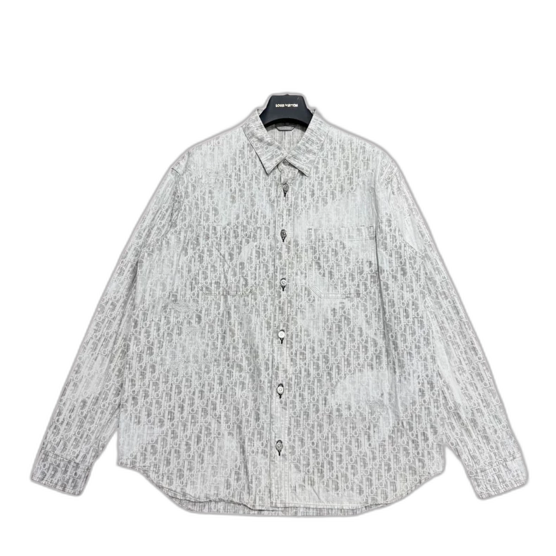 Dior Vintage Wash Denim Shirt-zp
