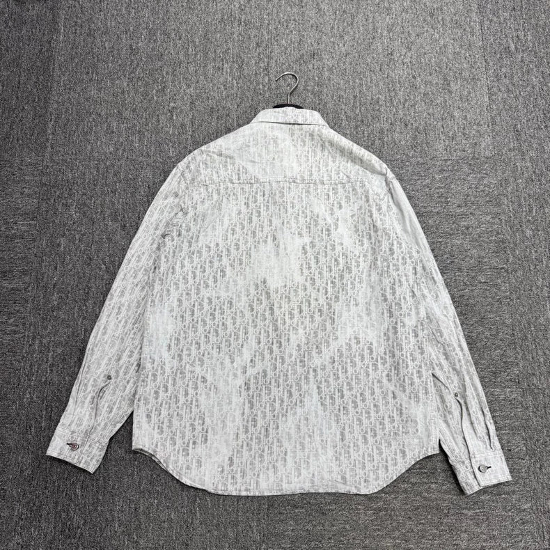 Dior Vintage Wash Denim Shirt-zp