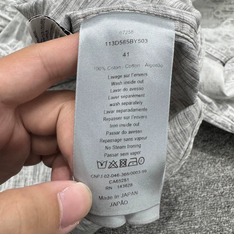 Dior Vintage Wash Denim Shirt-zp