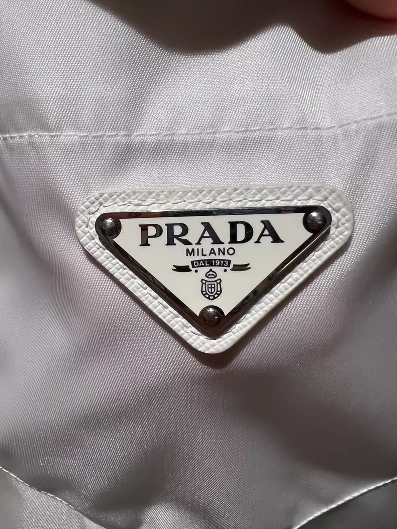 Prada Recycled Nylon Short Sleeve Shirt