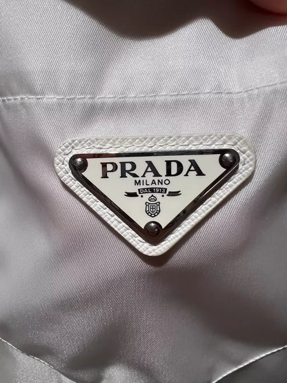 Prada Recycled Nylon Short Sleeve Shirt