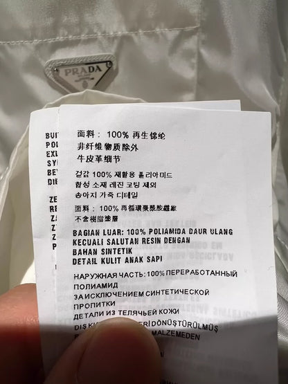 Prada Recycled Nylon Short Sleeve Shirt