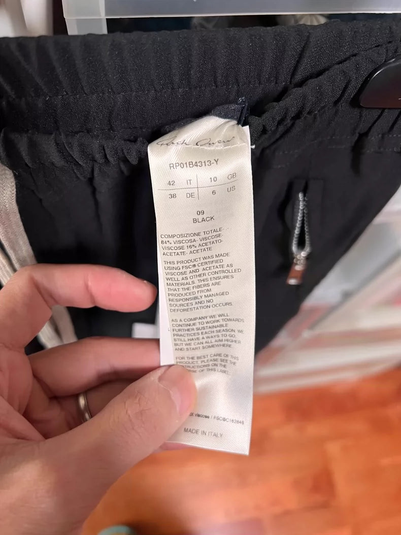 Rick Owens RO22SS Zip-Adjustable Pants