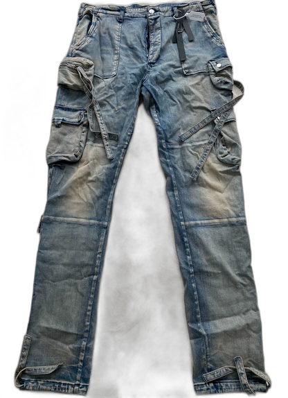 Amiri Tactical Cargo Denim Pants