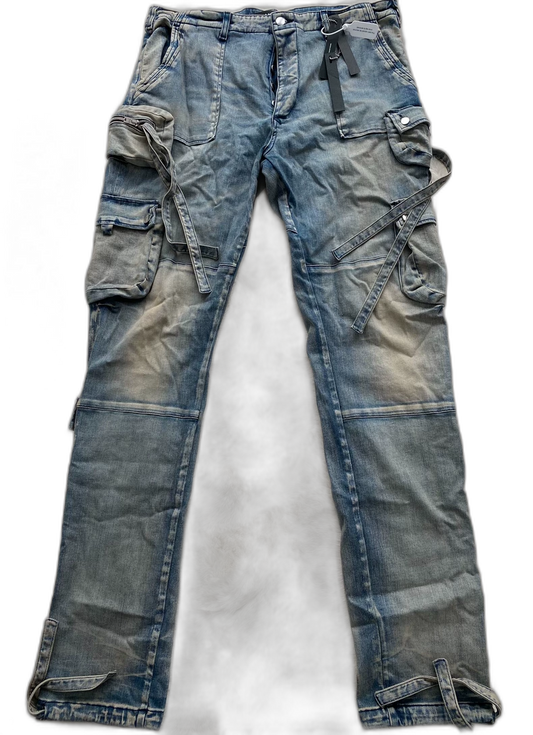 Amiri Tactical Cargo Denim Pants