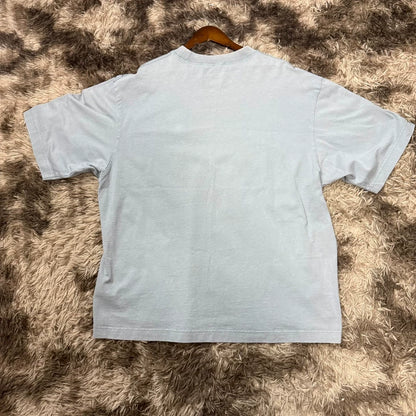 Acne Studios Logo Grey Cotton T-Shirt