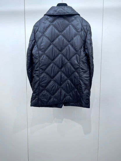 Chanel Embroidered Logo Cotton Jacket