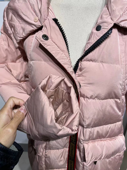 Givenchy Pink Hooded Puffer Coat