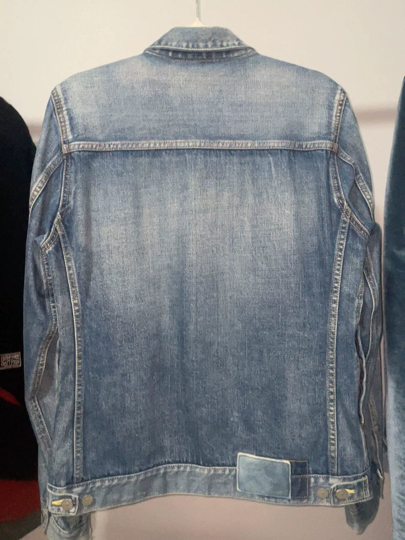 Visvim Denim Jacket with Pocket Details
