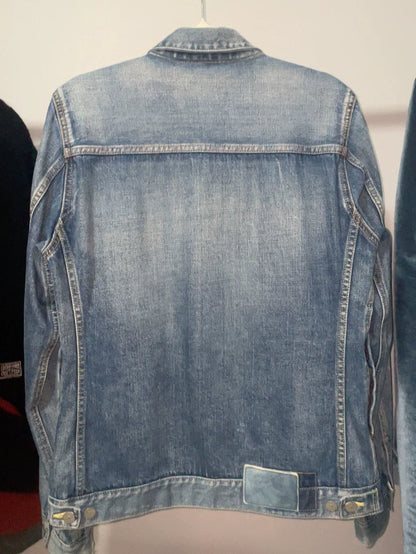 Visvim Denim Jacket with Pocket Details