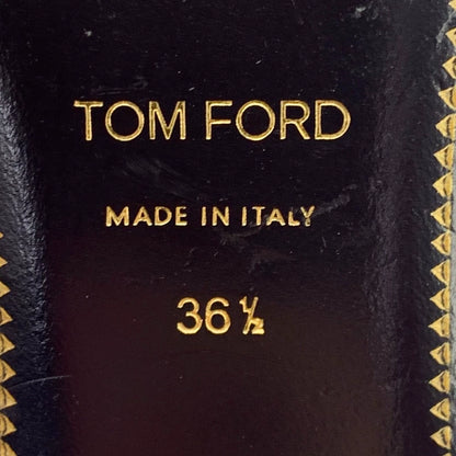 Tom Ford Purple Bow Flat Shoes