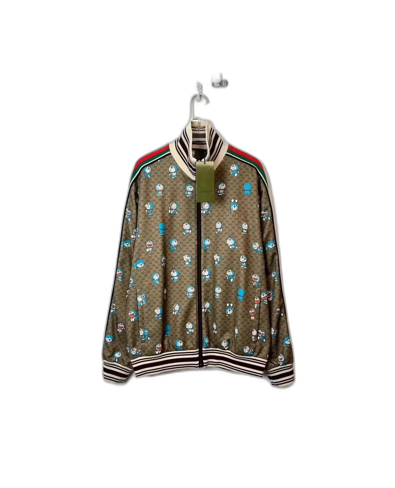 Gucci x Doraemon Collaboration Logo Jacket