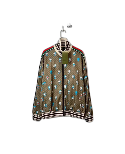 Gucci x Doraemon Collaboration Logo Jacket