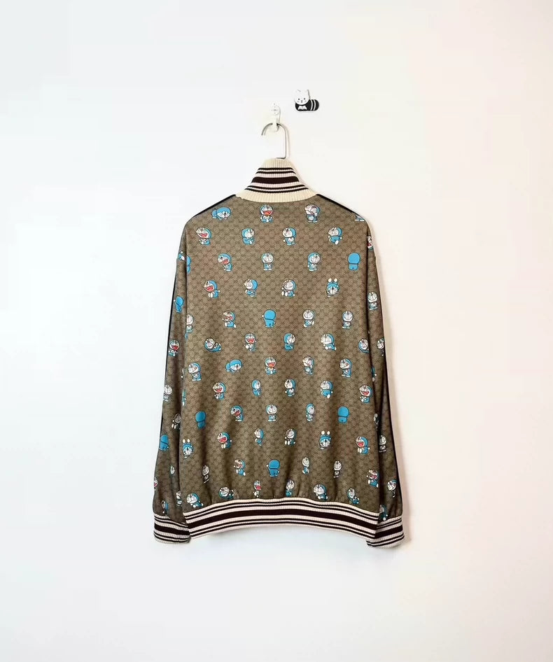 Gucci x Doraemon Collaboration Logo Jacket