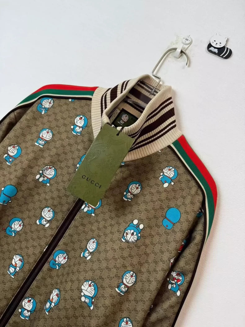 Gucci x Doraemon Collaboration Logo Jacket