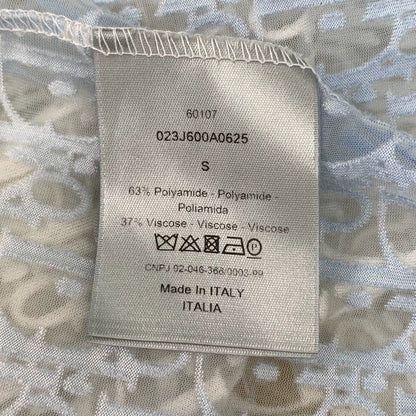 Dior Gradient Logo Print Short Sleeve T-Shirt