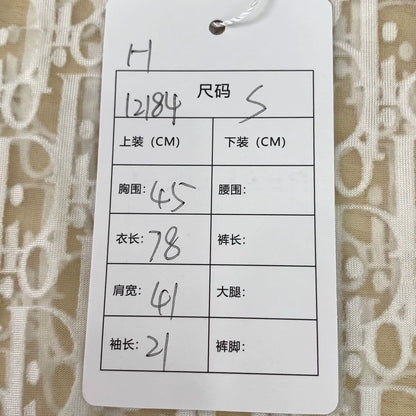 Dior Gradient Logo Print Short Sleeve T-Shirt