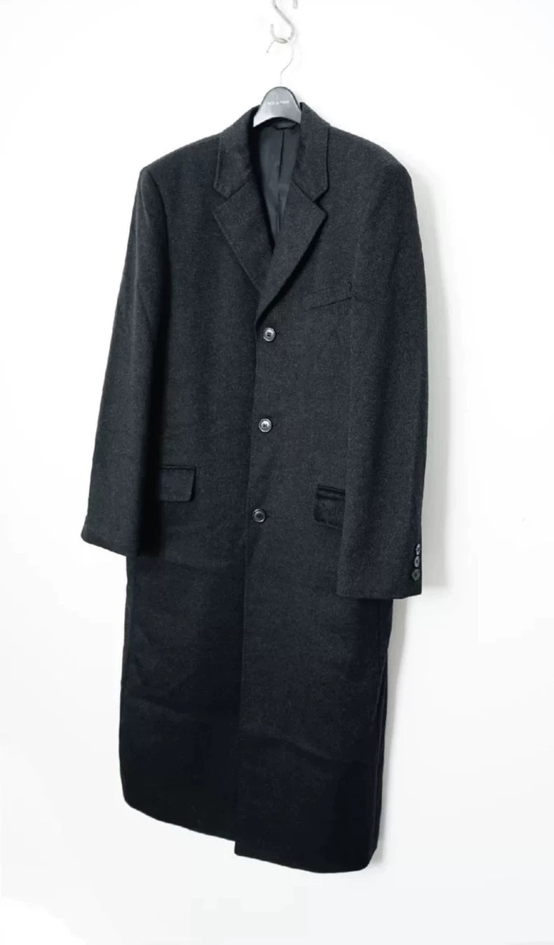 Long Cashmere Coat by Yohji Yamamoto