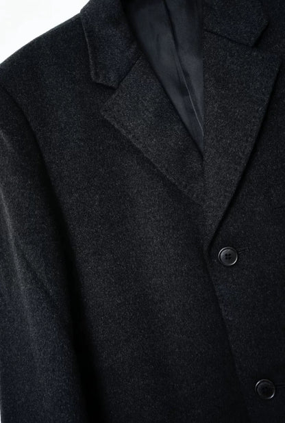 Long Cashmere Coat by Yohji Yamamoto