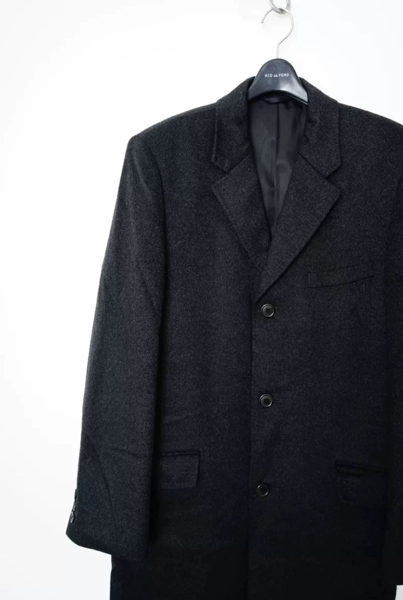 Long Cashmere Coat by Yohji Yamamoto