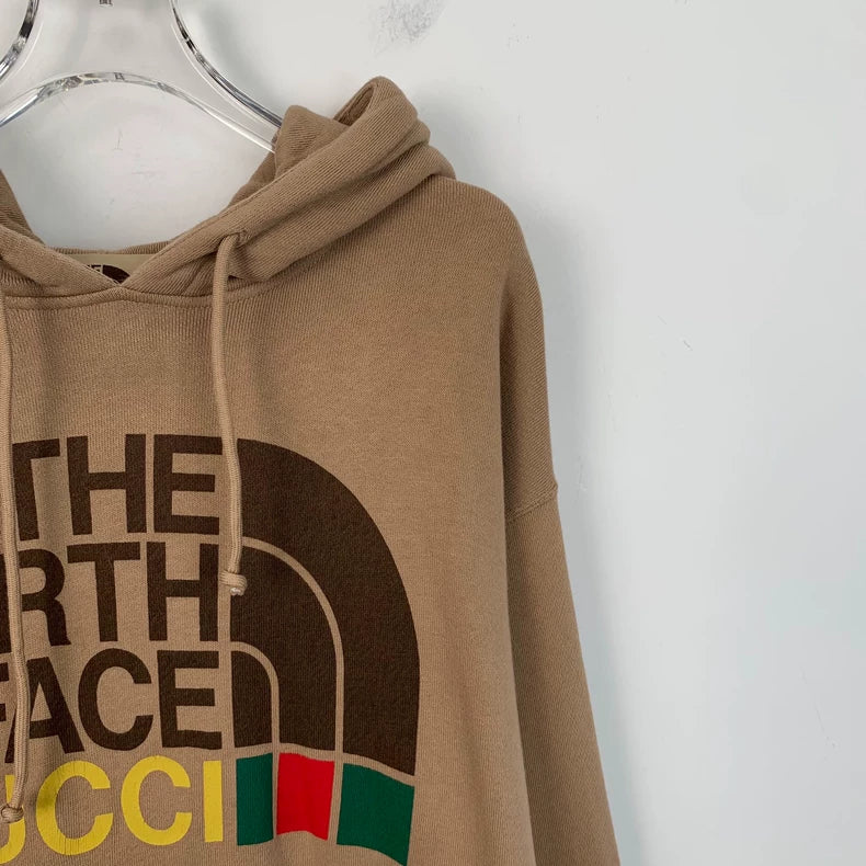 Gucci x The North Face Brown Hoodie