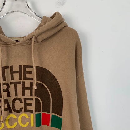 Gucci x The North Face Brown Hoodie