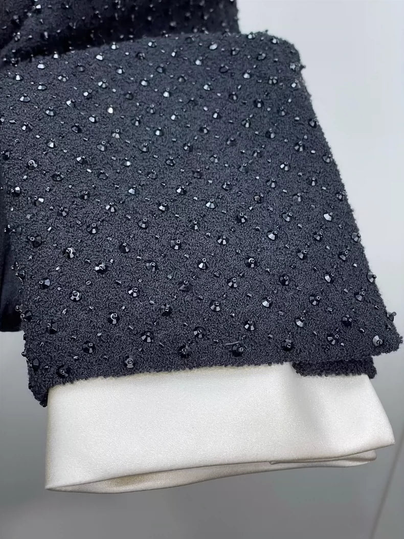 miumiu Crystal Embellished Coat