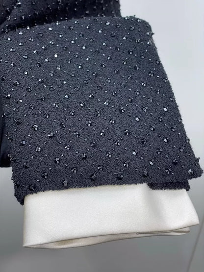 miumiu Crystal Embellished Coat