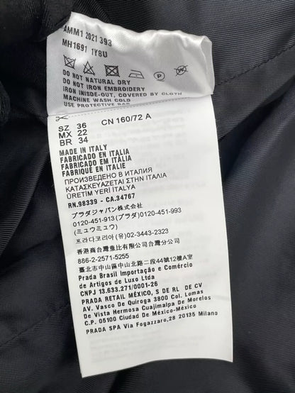 miumiu Crystal Embellished Coat