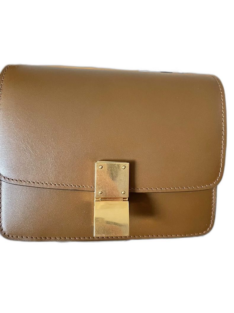 Celine Classic Box Bag in Brown Color