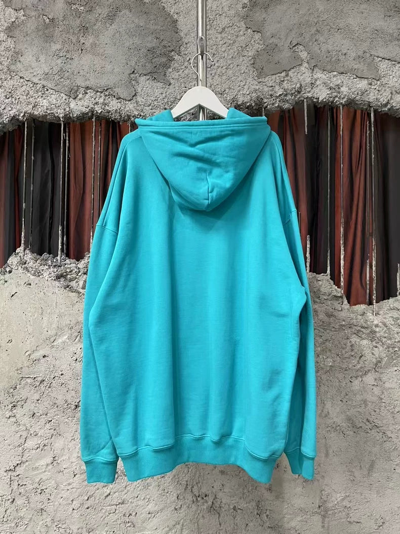 Balenciaga Embroidered Logo Hoodie Sweatshirt