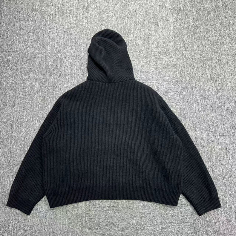 Celine Hooded Sweatshirt with Logo Chain-zp