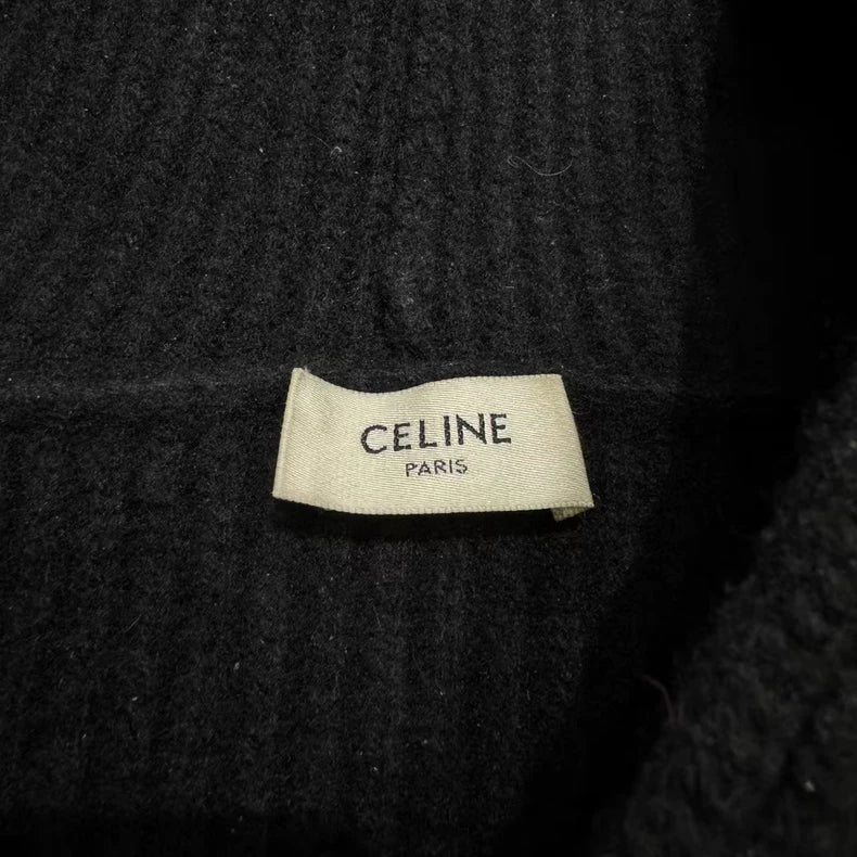 Celine Hooded Sweatshirt with Logo Chain-zp