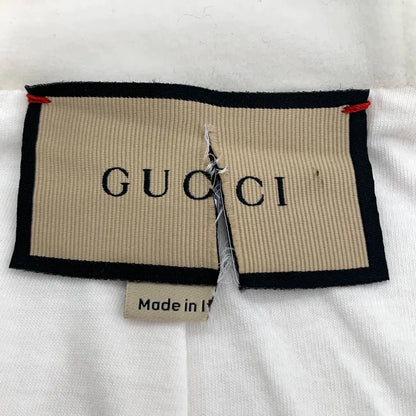 Gucci White Hooded Zip Sweatshirt
