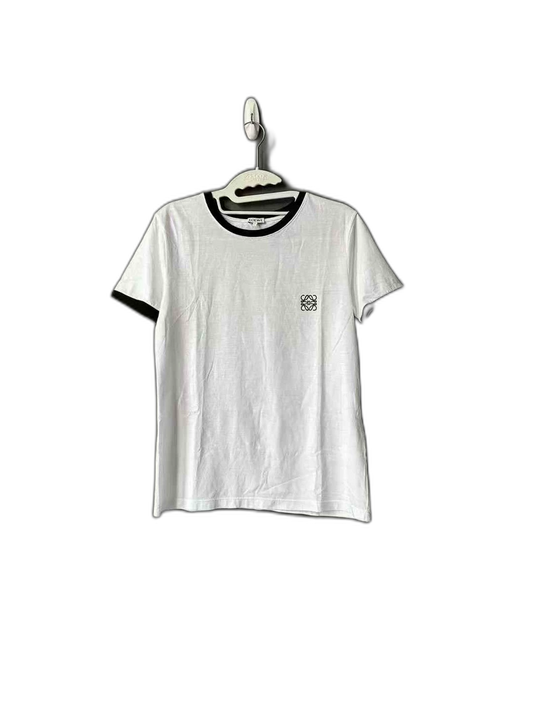 Loewe Black White Logo Short Sleeve T-shirt