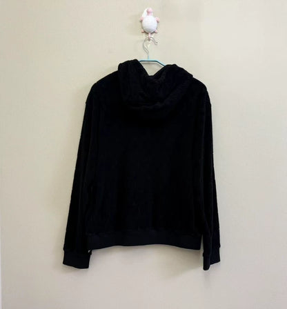 Louis Vuitton Black Logo Zip Jacket