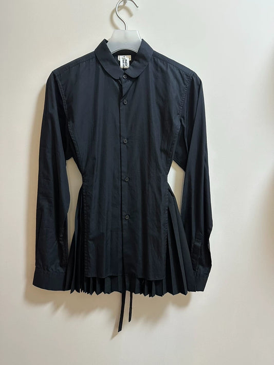 Comme des Garçons Noir Kei Ninomiya Pleated Shirt
