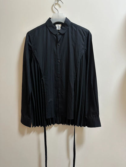 Comme des Garçons Noir Kei Ninomiya Pleated Shirt